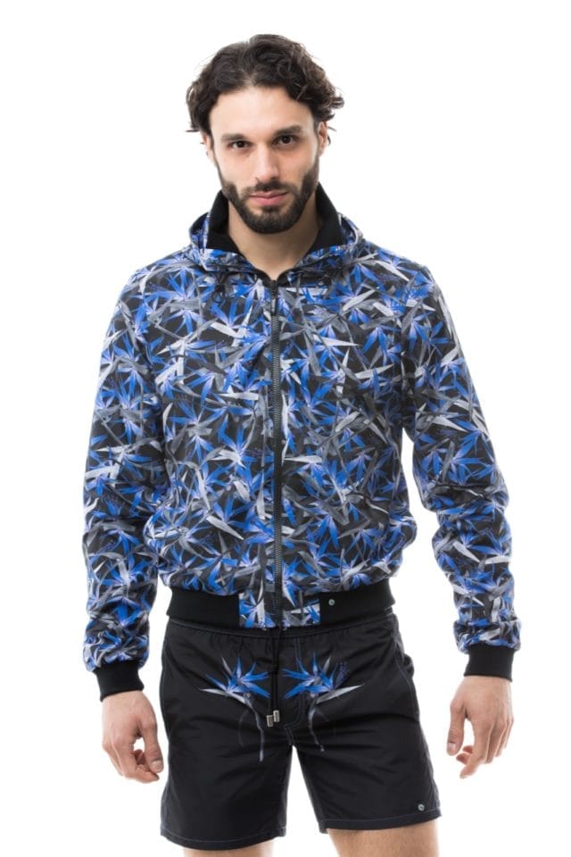 K-way Mantis All Over Blue