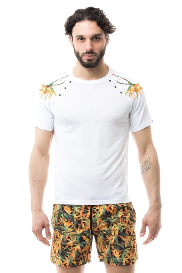 T-shirt Mantis White